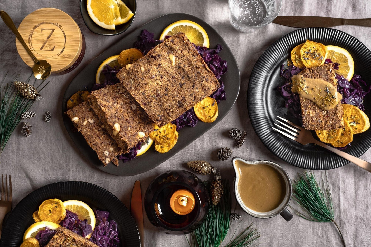 Veganer Nussbraten für die Festtage – Saftig, aromatisch & voller Vitalität