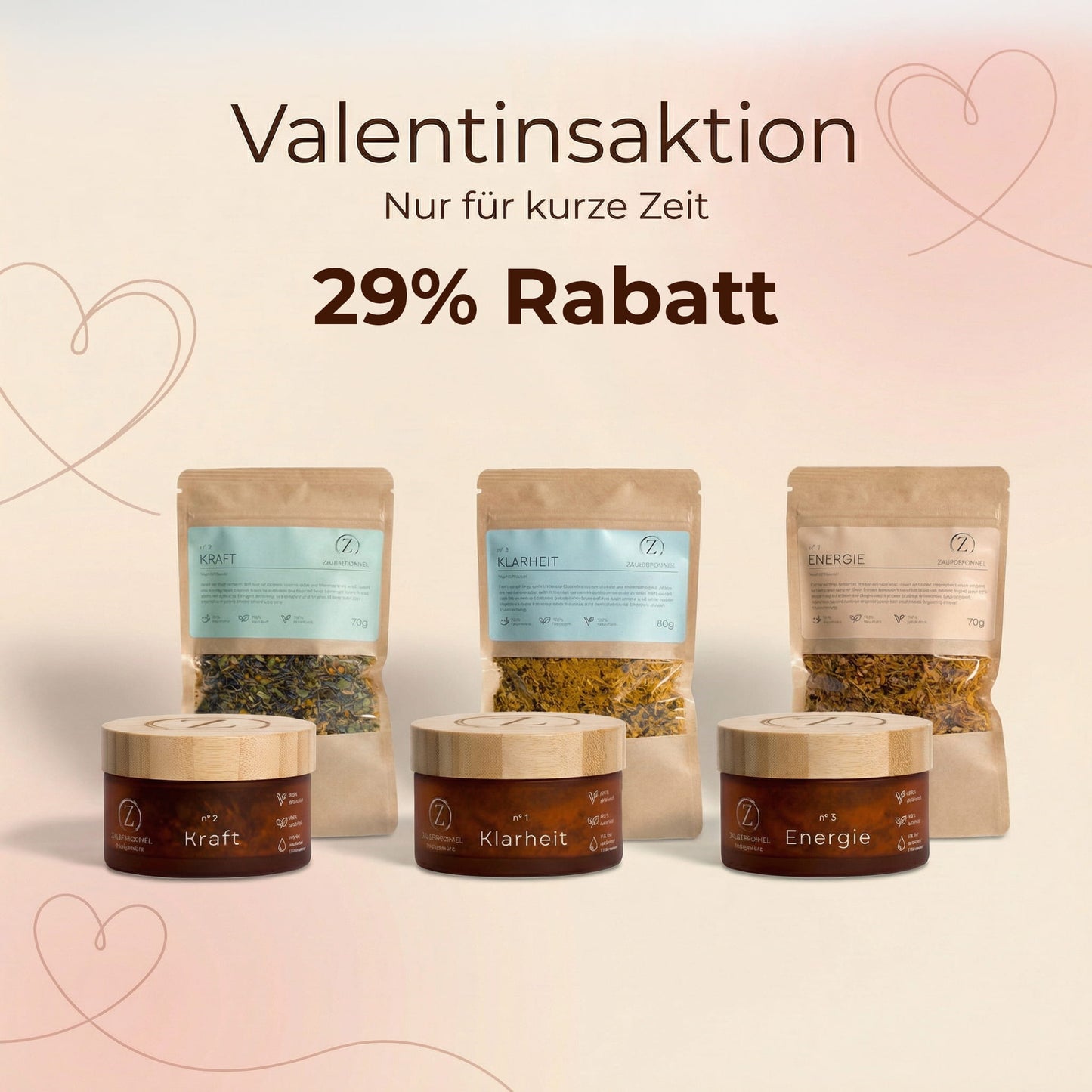 3er-Set Bio Vitalgewürze + Nachfüllpacks 💕