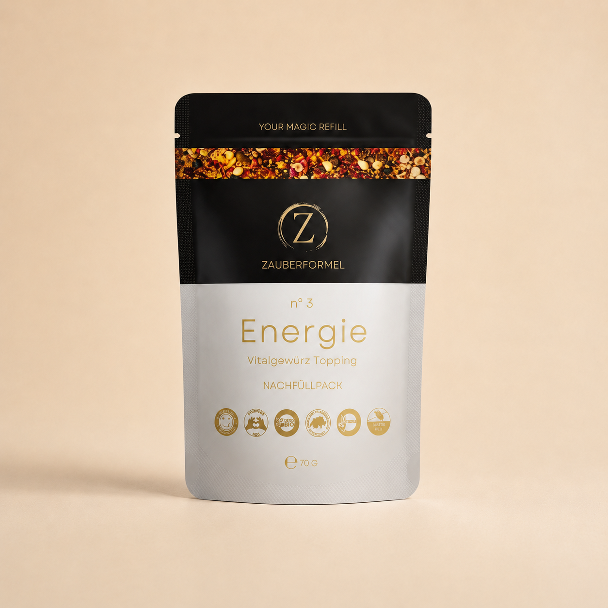 Bio Vitalgewürz Nachfüllpack Energie