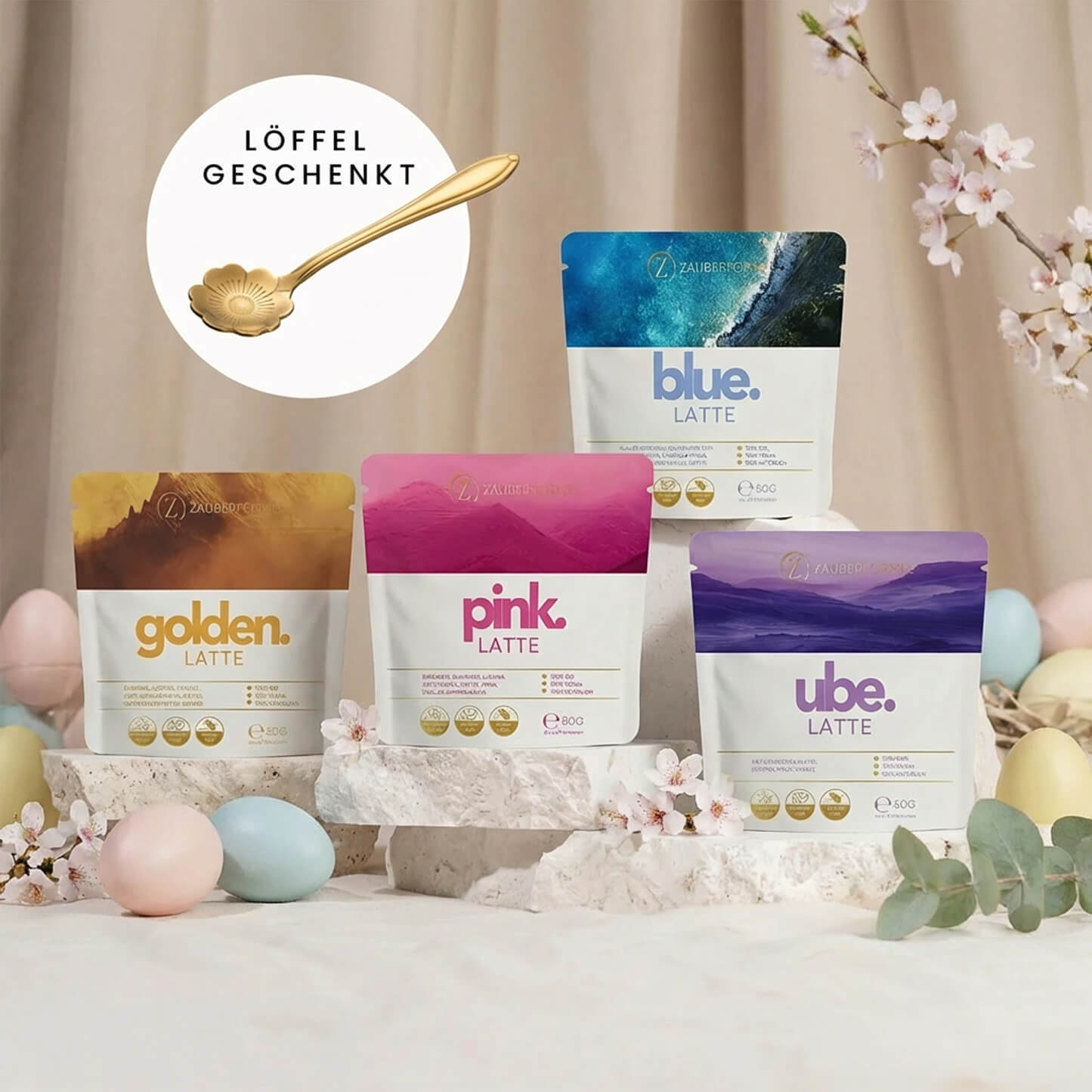 4er-Set Latte - Beutel