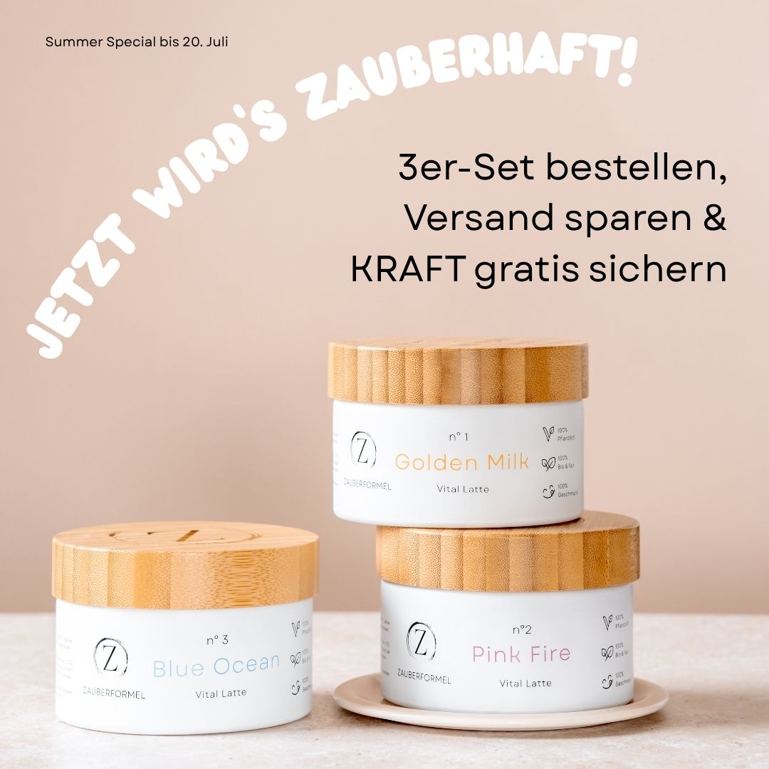 Bio 3er-Set Vital Latte